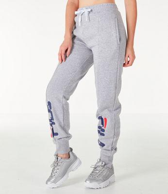 Women's Fila Alessia Reconstructed Fleece Jogger Sweatpants Finish Line