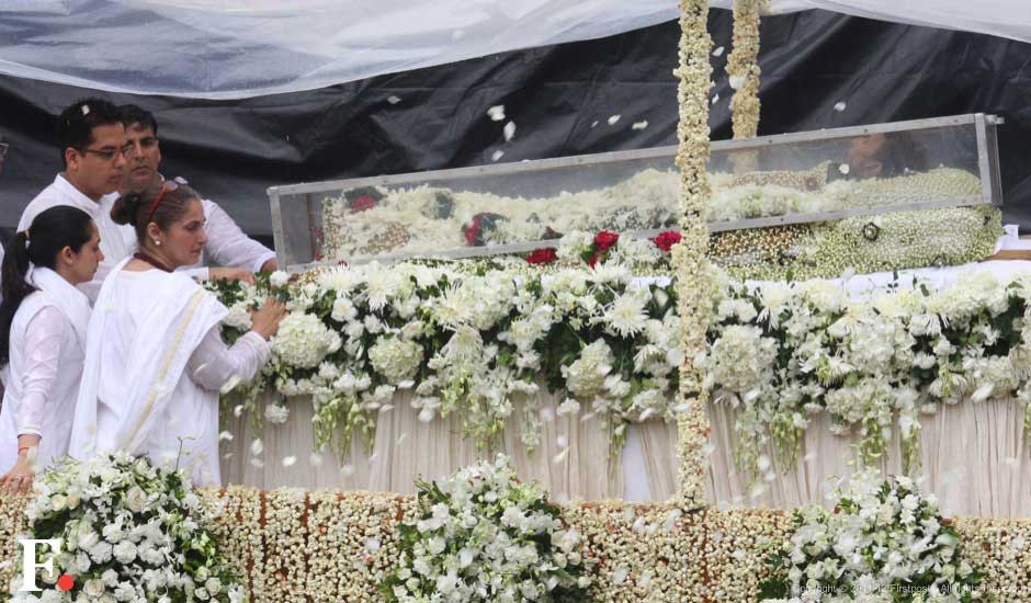 Rajesh Khanna Death Photos Gallery