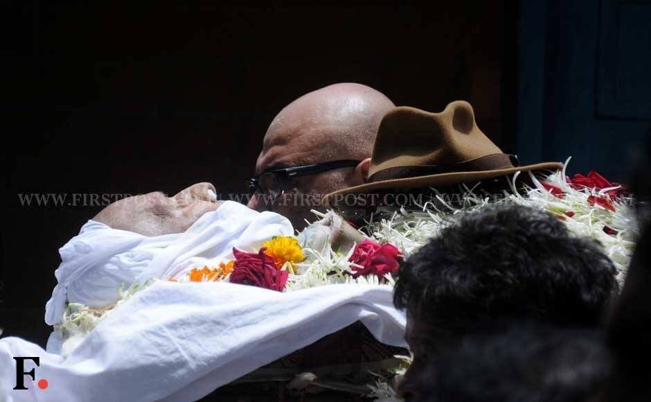 Images Ashok Mehta's funeral saw his friends bid him farewell Photos