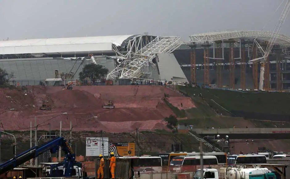 World Cup 2022 Stadium Collapse