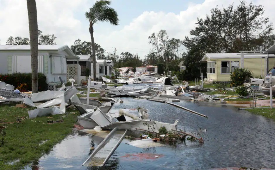Hurricane Irma aftermath Category 5 storm leaves a trail of
