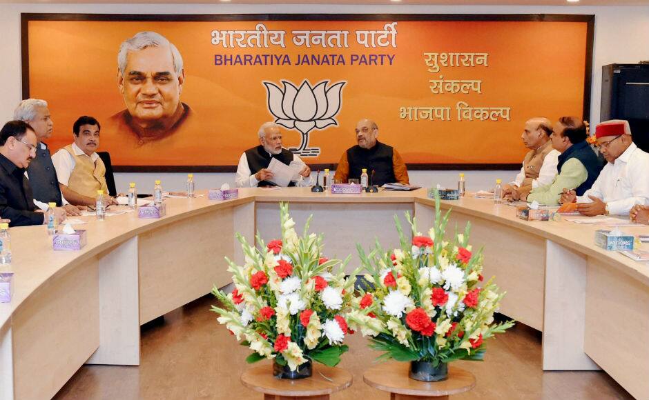 Narendra Modi, Amit Shah discuss Gujarat poll candidates list at BJP