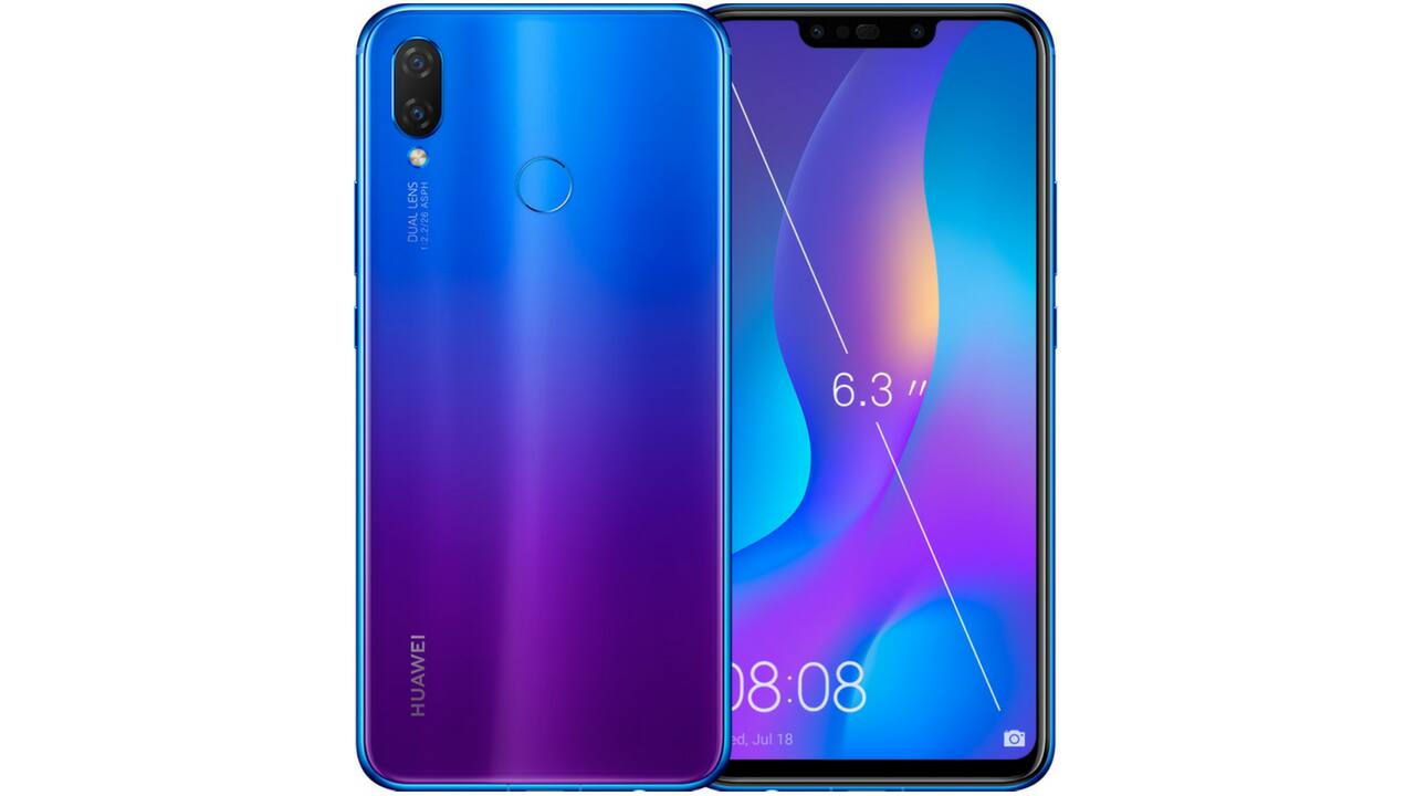 Huawei Nova 3i with two dualcameras, HiSilicon Kirin 710