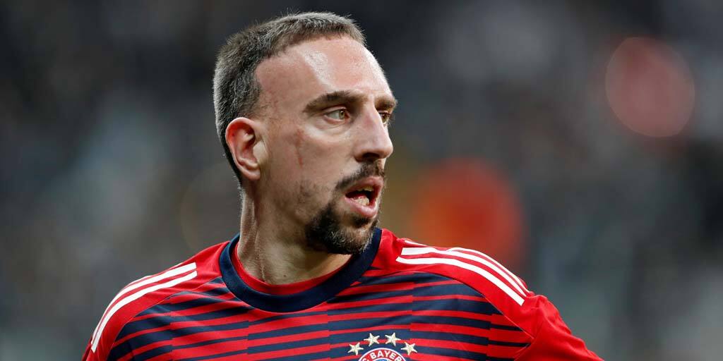 Bundesliga Bayern Munich star Franck Ribery facing spell on sidelines