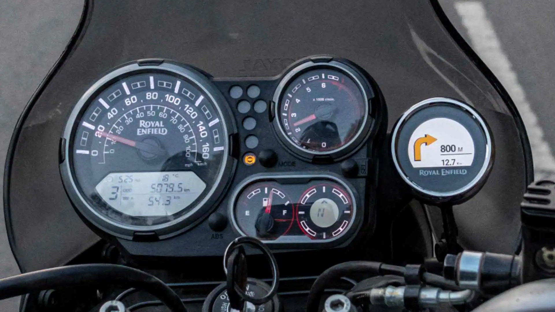 Updated in 2021, the Royal Enfield Himalayan was launched for Rs 2.01. Tripper Navigation