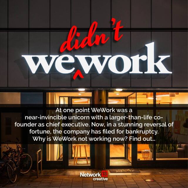 In graphics What went wrong with Wall Street darling WeWork? Firstpost