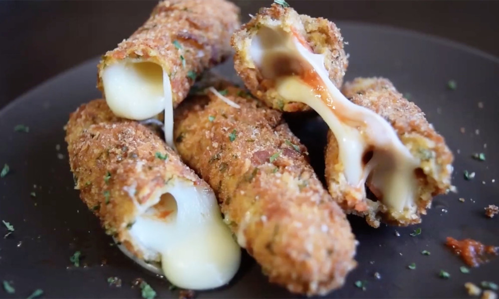 Make These Pepperoni Pizza Stix First We Feast