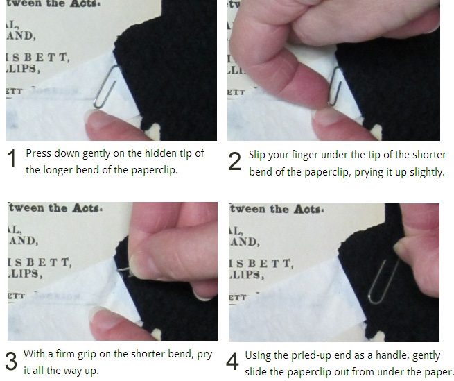 How (not) to mend a tear Folger Shakespeare Library