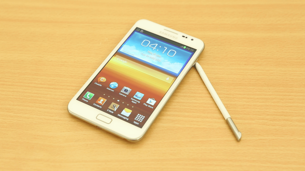 Evolution of the Samsung Galaxy Note