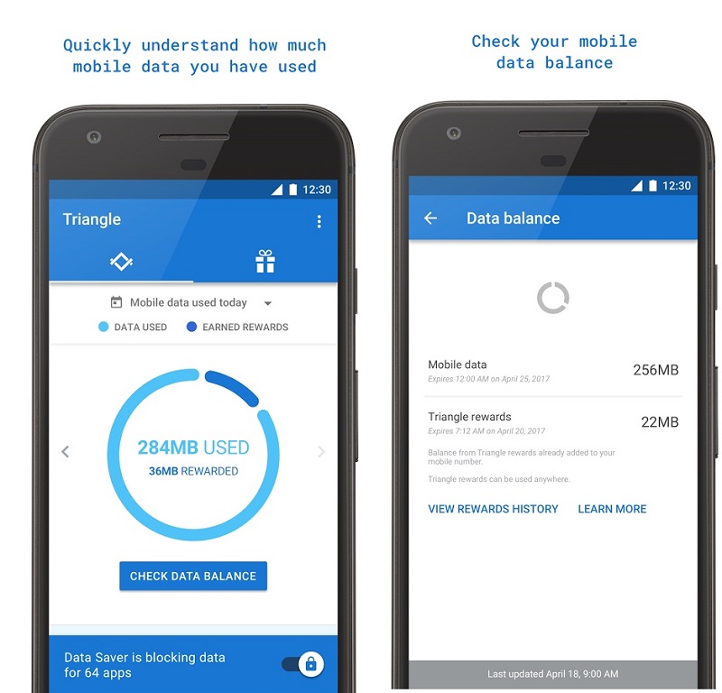 Google’s experimental Triangle app will manage and block data for