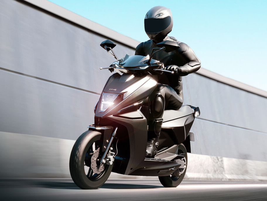 Simple One Electric Scooter with 105km top speed, up to 236KM range