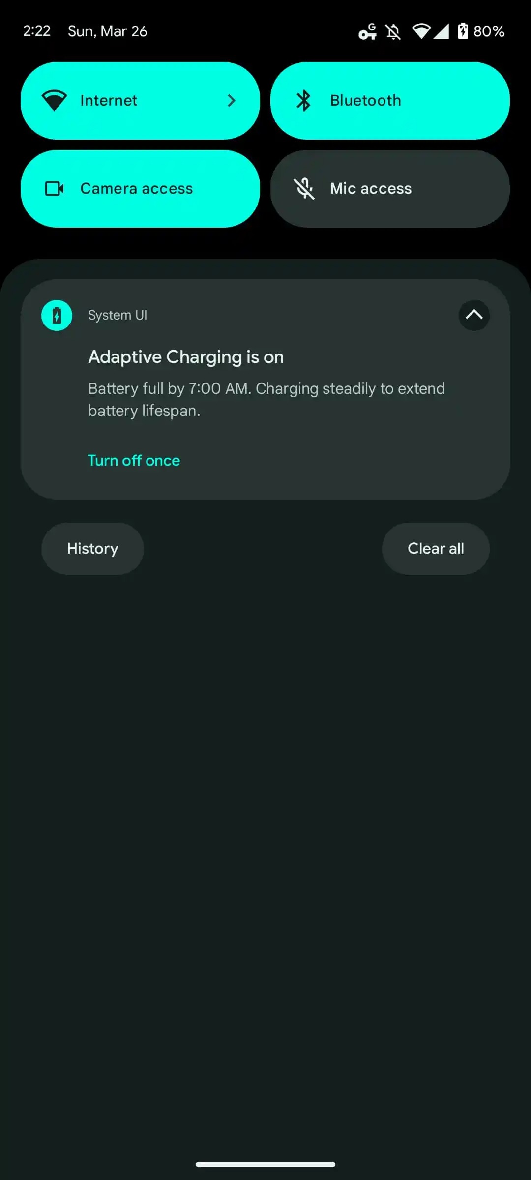 Pixel’s Adaptive Charging system might work without Alarms