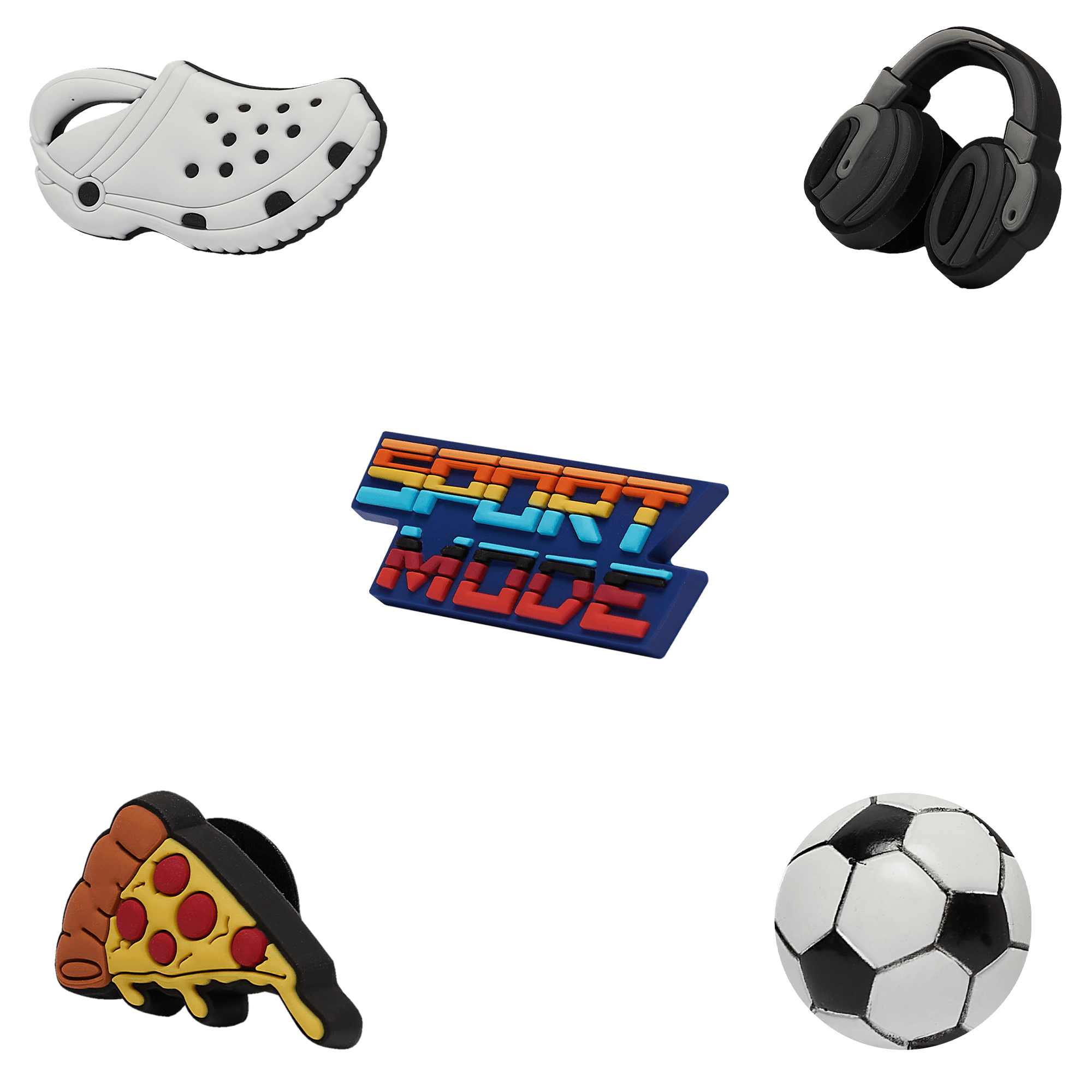 Crocs Jibbitz Charms Sports Life (5Pack) Foot Locker