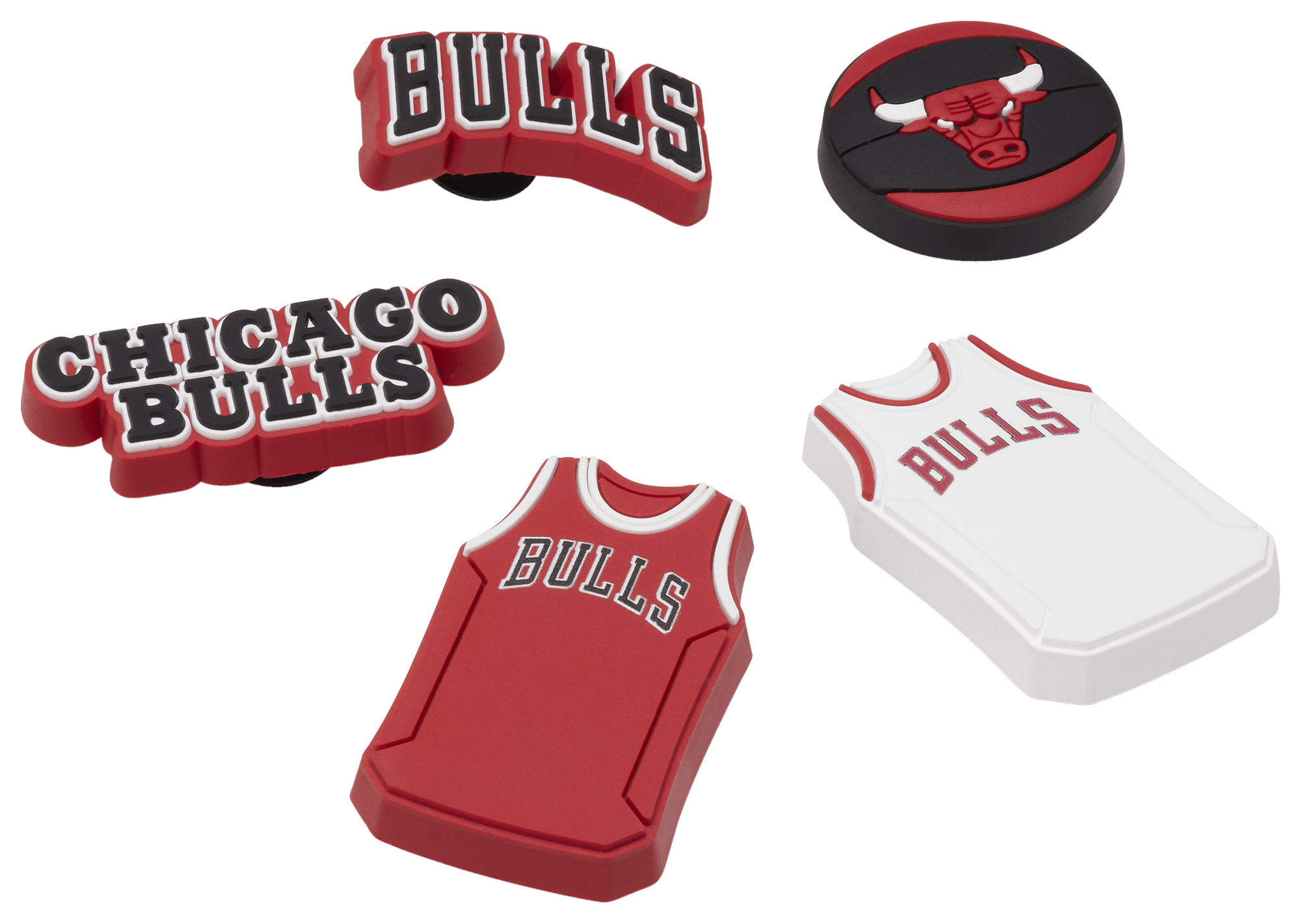 Crocs Jibbitz Chicago Bulls 5 Pack Champs Sports