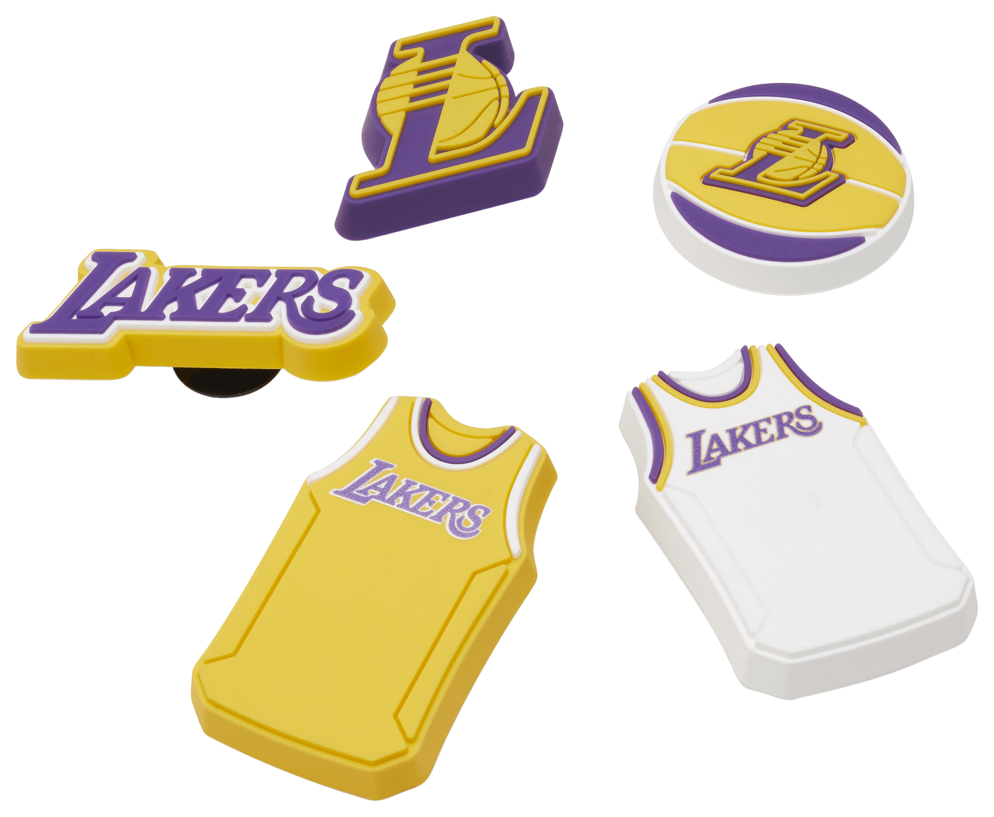 Crocs Jibbitz Los Angeles Lakers 5 Pack Foot Locker Canada