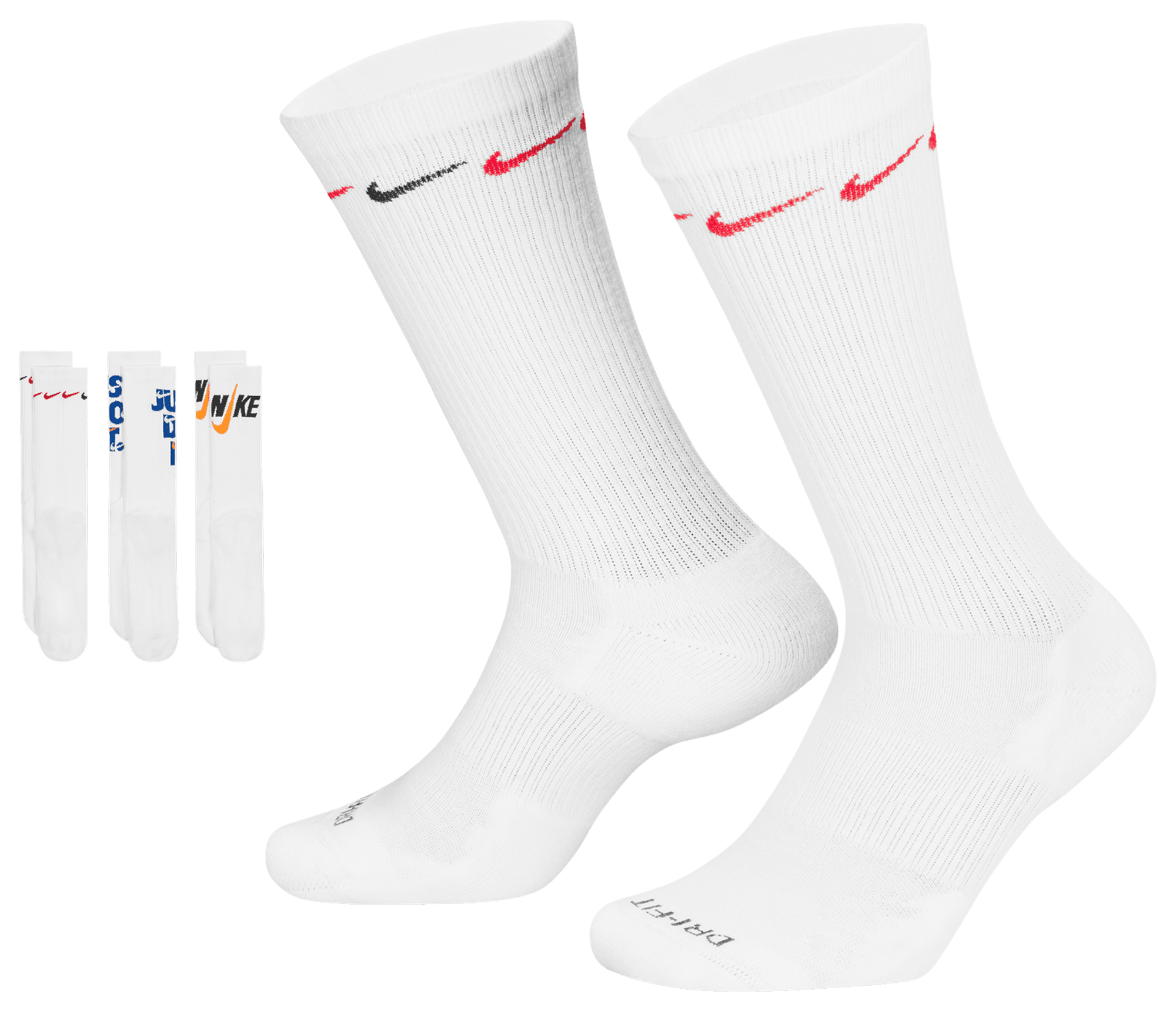 Nike Everyday Plus Cushion 3 Pair Crew Socks Foot Locker