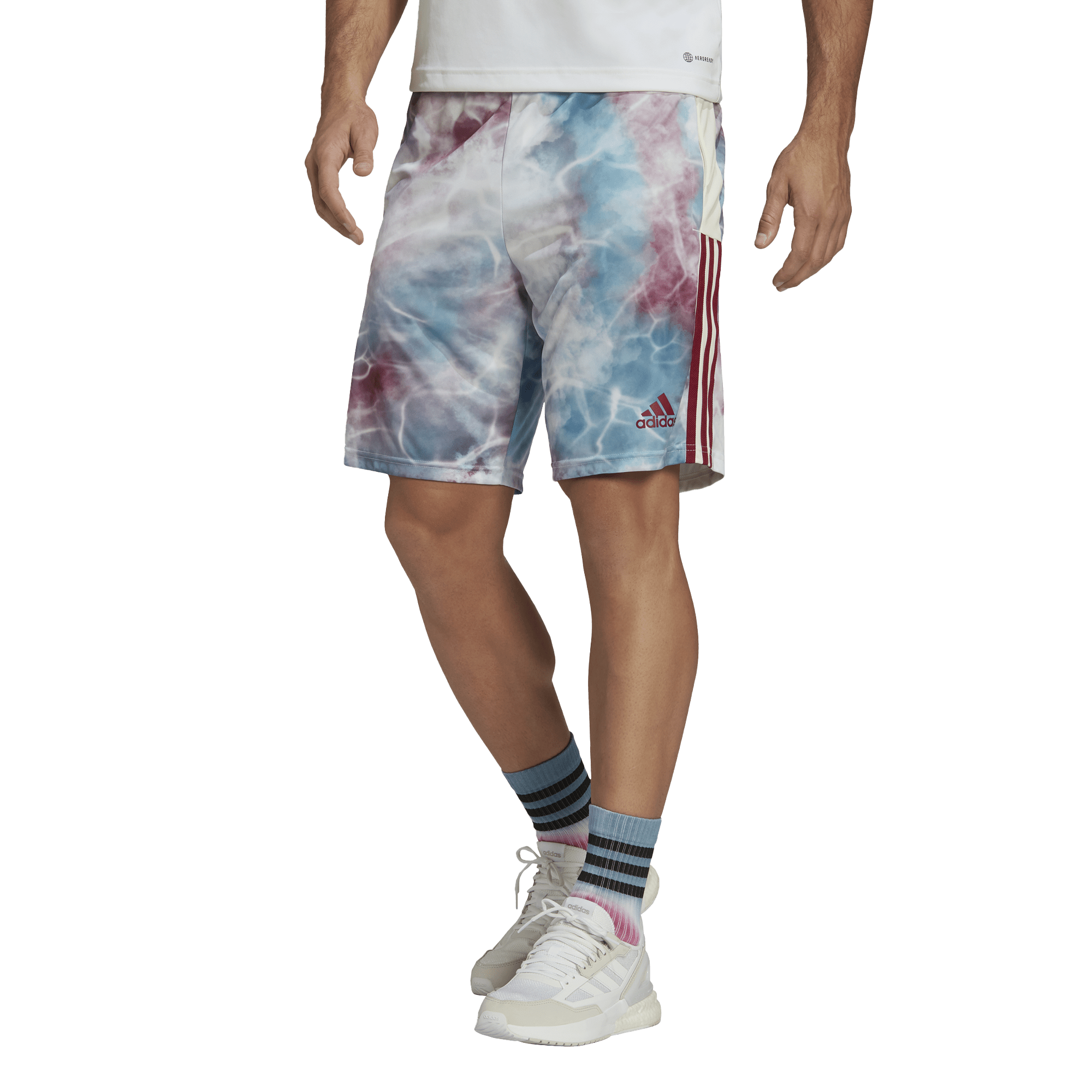 adidas Tiro AOP Tie Dye Short Champs Sports