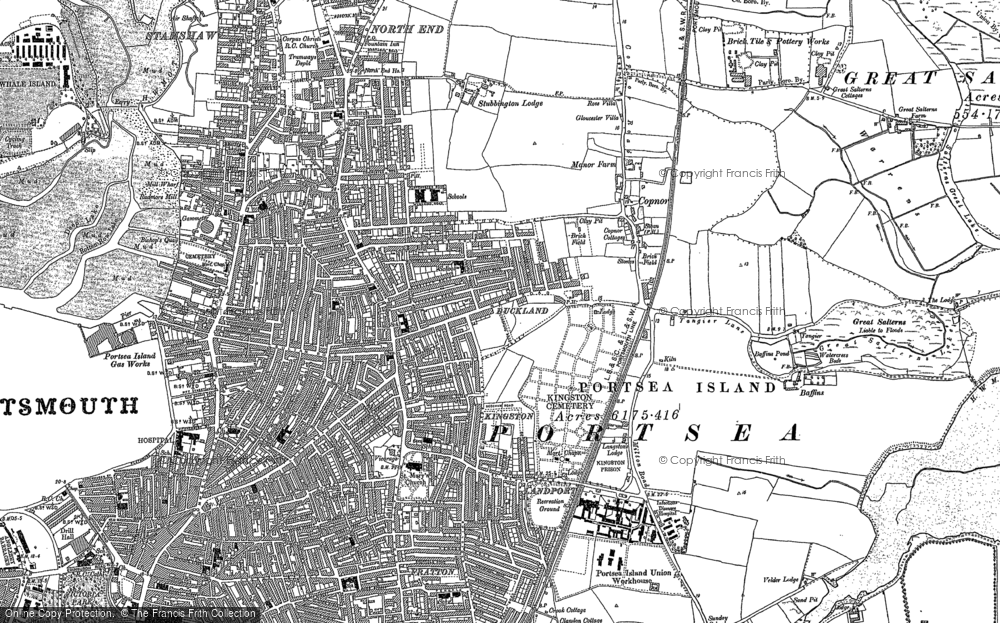 Old Maps of Portsmouth Francis Frith