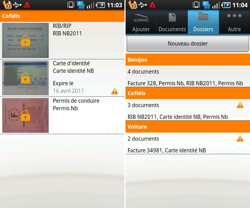 Pocket Docs & Pocket Budget, deux applications Android pour gérer ses