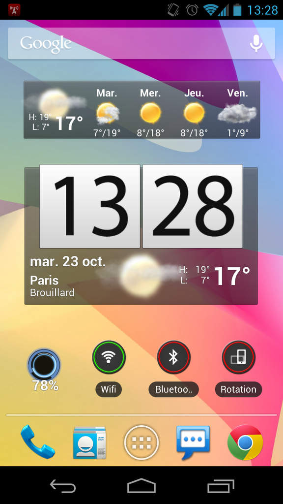 Uniquement sur Android 1 Beautiful Widgets