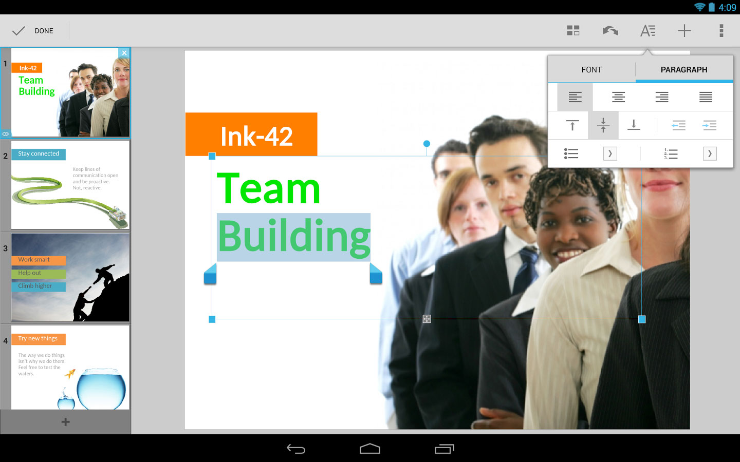 Quickoffice est désormais gratuit pour tous sur Android (et iOS)