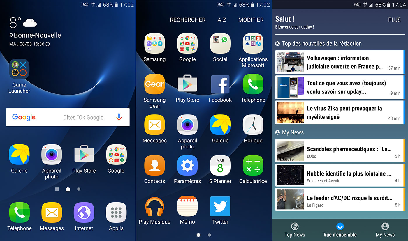 Test Samsung Galaxy S7 notre avis complet Smartphones Frandroid