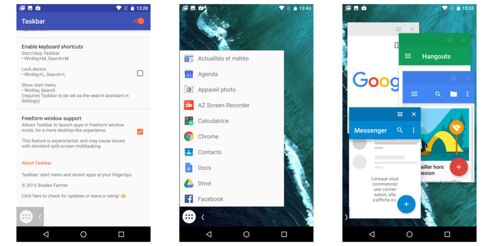 Comment activer le mode fenêtré sous Android 7.0 Nougat sans root ? Tutoriel