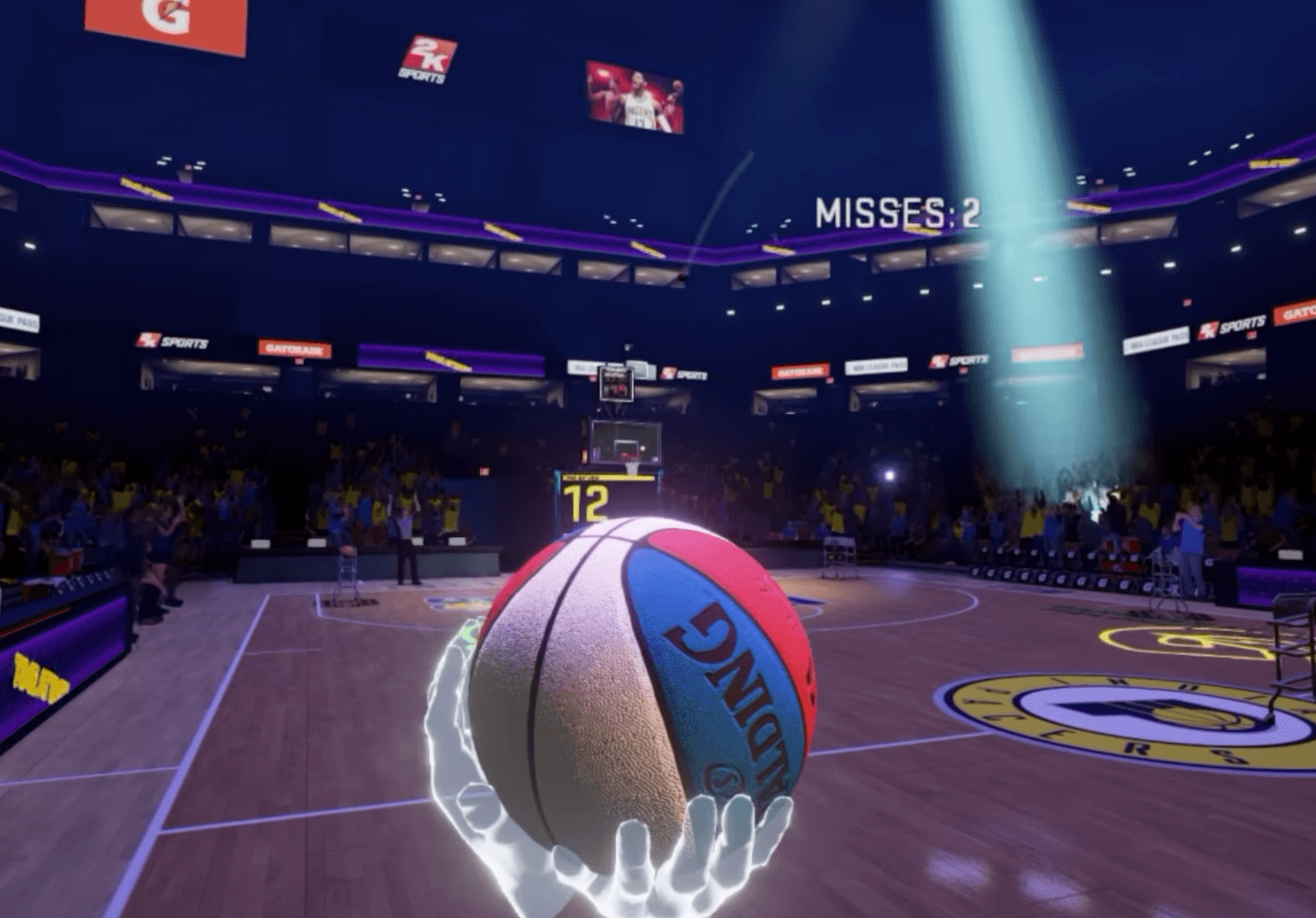 NBA 2KVR le premier jeu de basketball en réalité virtuelle disponible
