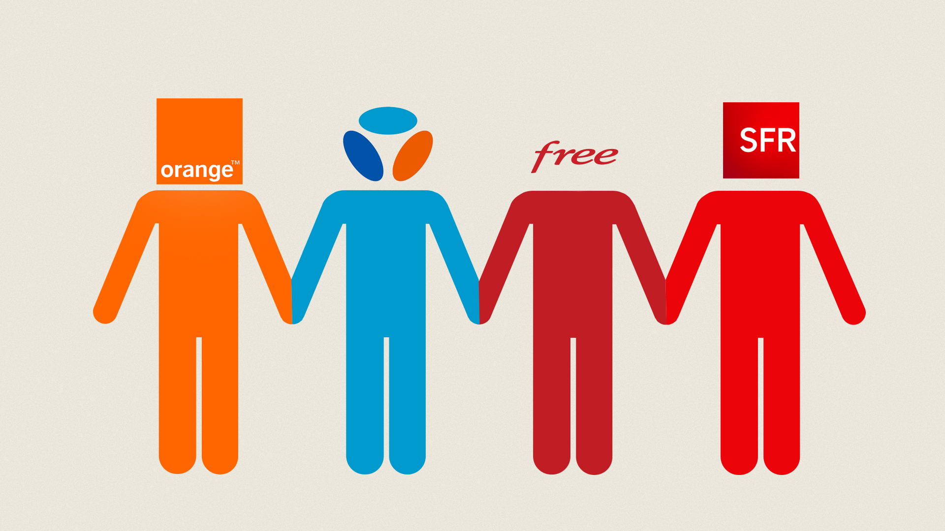 Orange, Bouygues et Free veulent attaquer en
