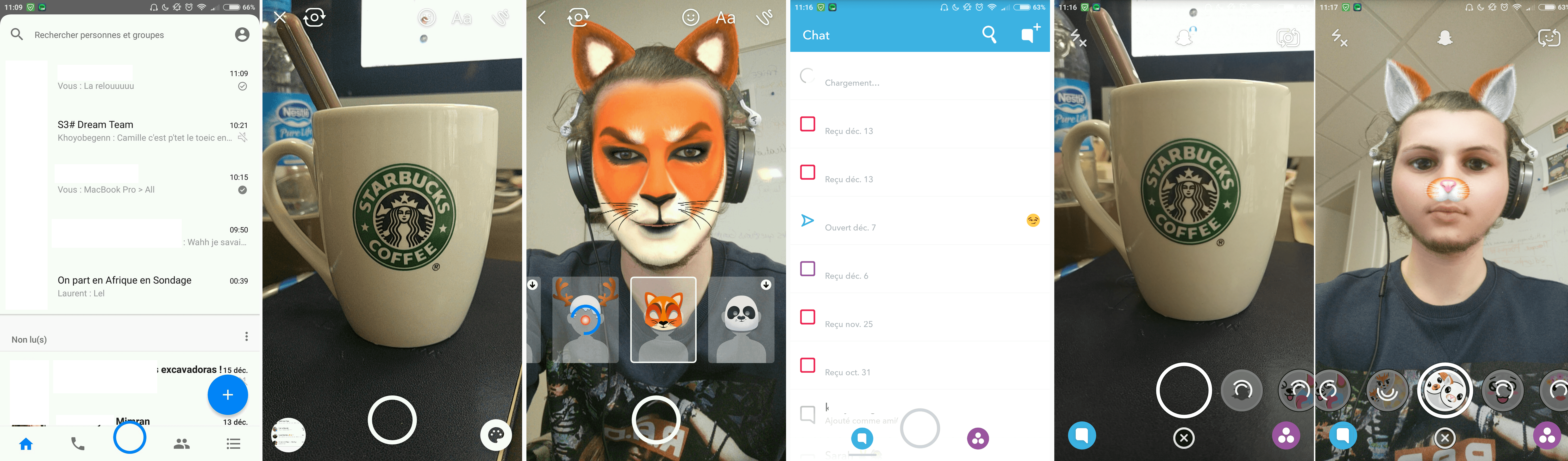Facebook Messenger veut devenir Snapchat avec des filtres et stickers en réalité augmentée