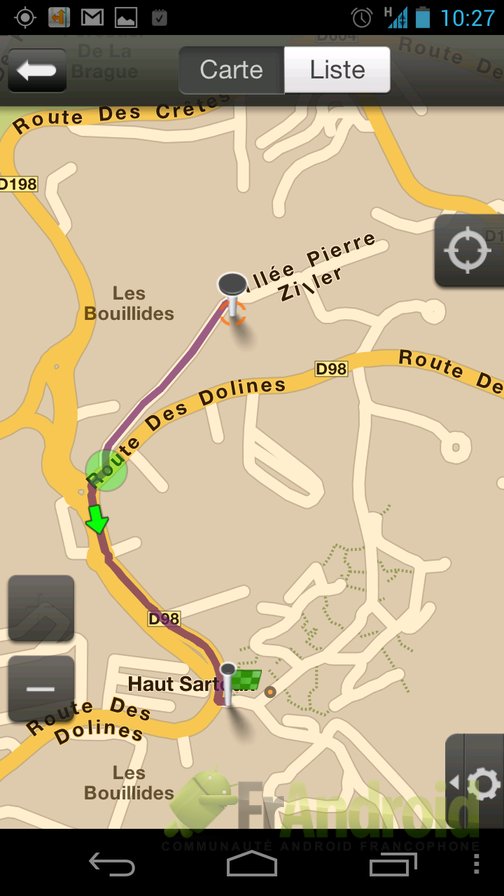 Google Maps Orange Line Meaning Orange Maps l'alternative à Google Maps Navigation