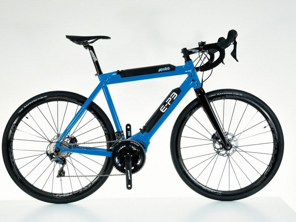 Polini EP3 420 km d’autonomie pour ce vélo de course