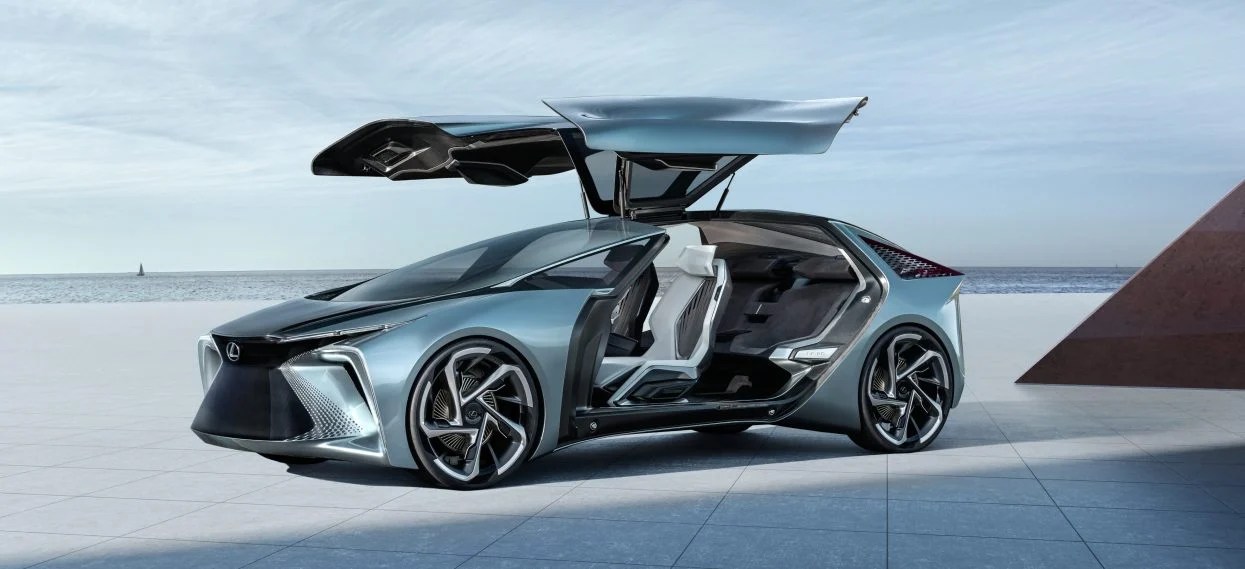 Électrique, futuriste, splendide la Lexus LF30 aux portes papillon