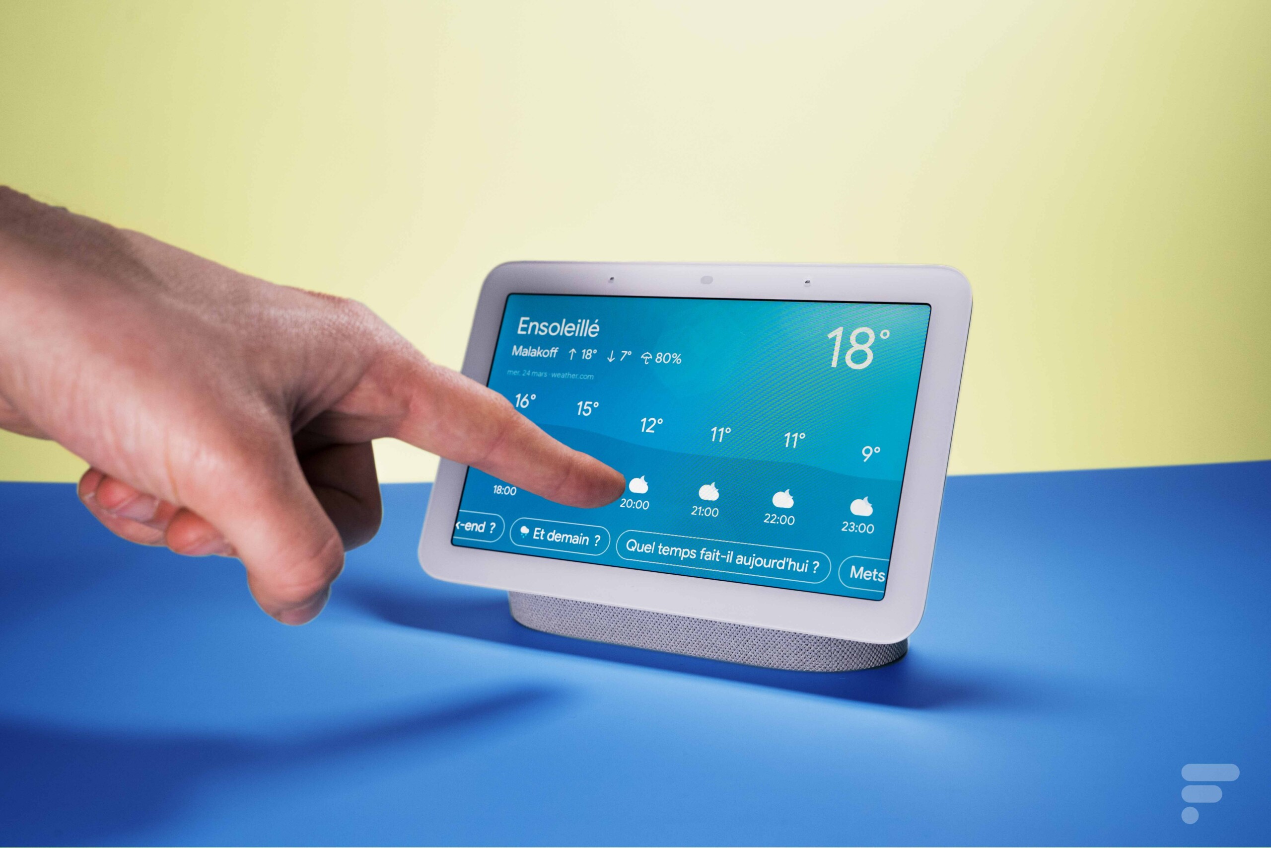 Test Google Nest Hub 2e génération (2021) notre avis