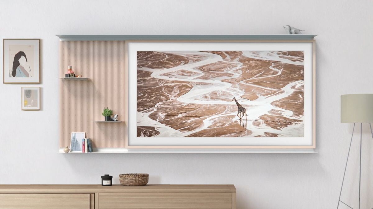 Le téléviseur Samsung The Frame (2021) est également un meuble