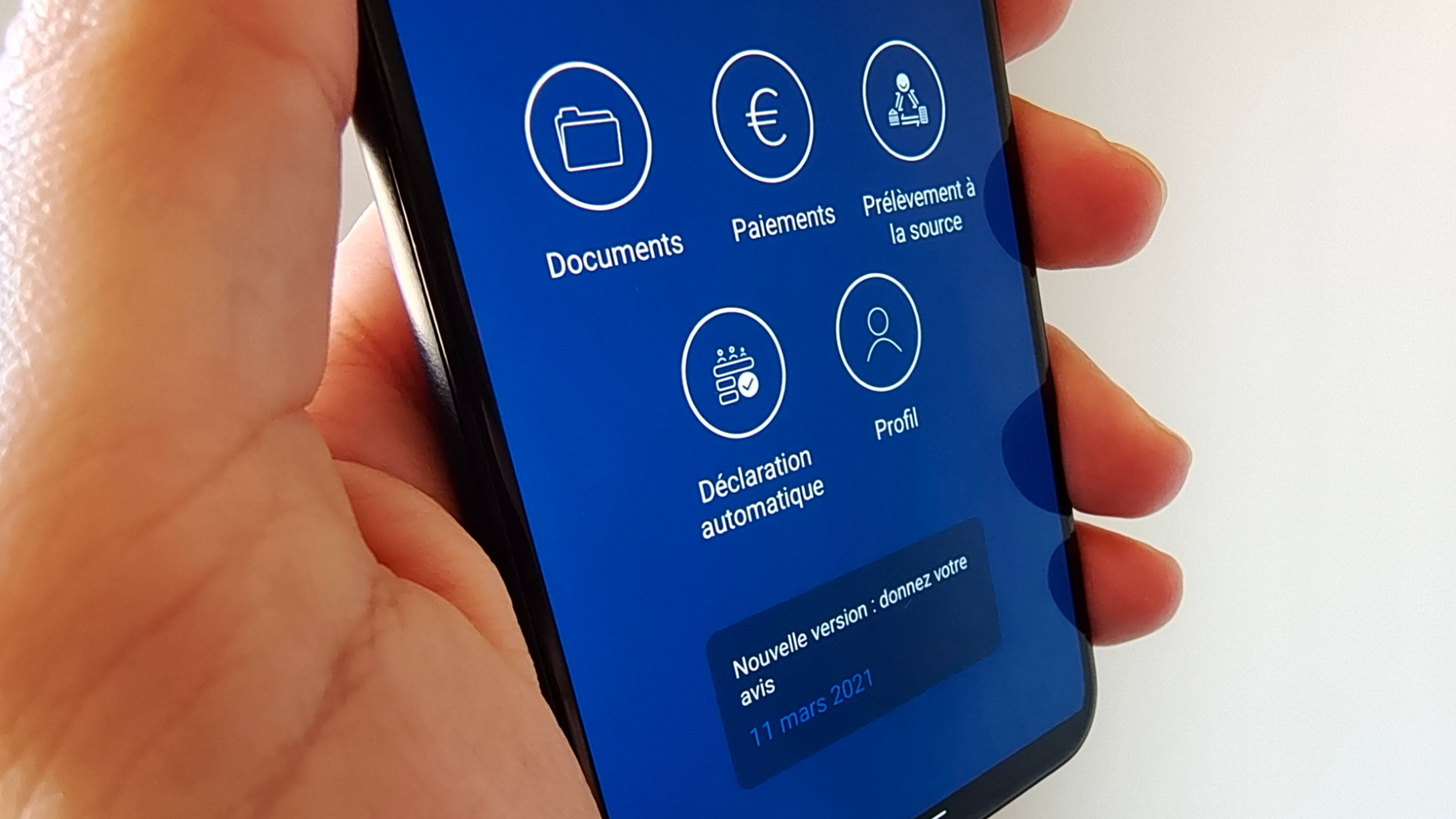 Impôts 2021 comment déclarer ses revenus sur smartphone