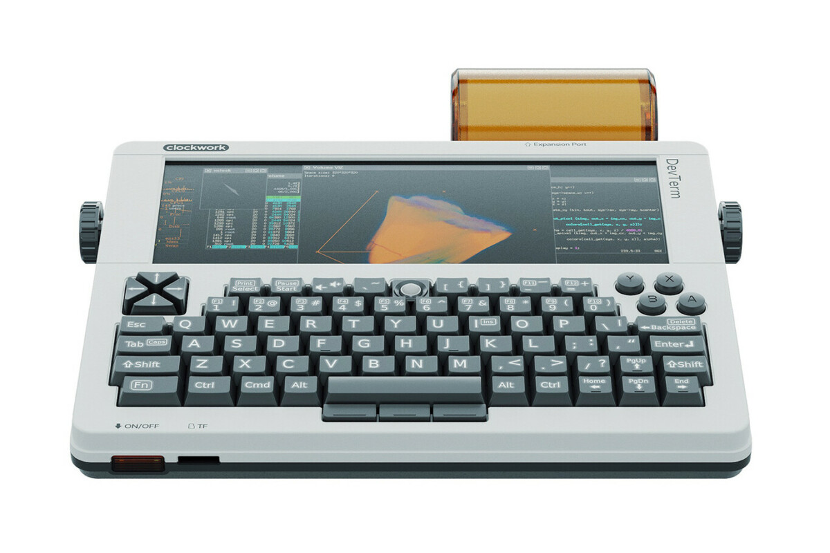 Clockwork DevTerm un mini PC à base de Raspberry Pi CM3 avec une