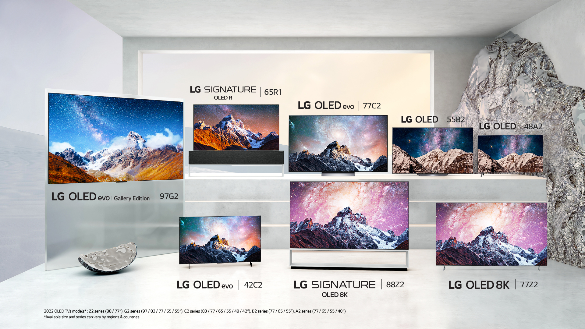 LG OLED 2022 bien comprendre les nouveautés des séries A2, B2, C2, G2