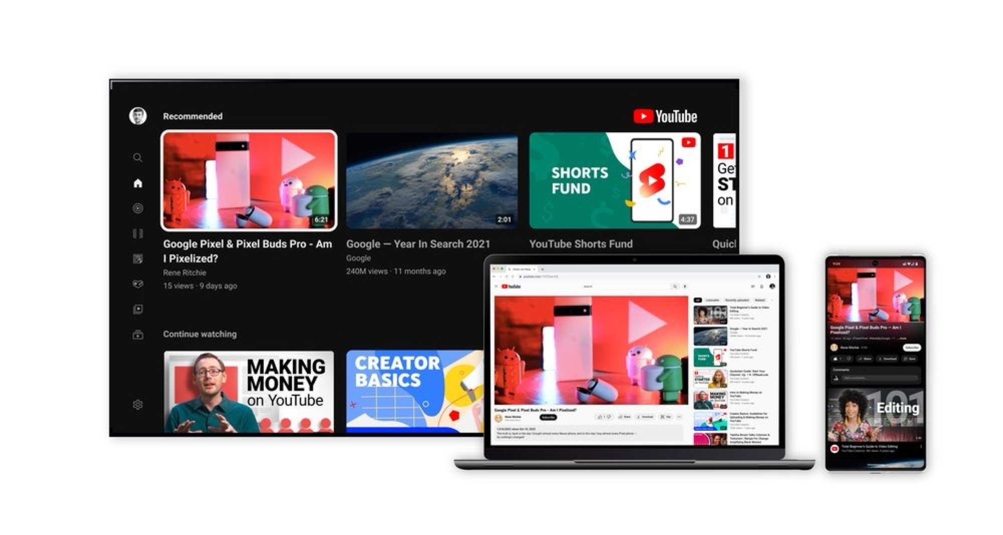 YouTube s'offre un nouveau design et de nouvelles fonctions pratiques