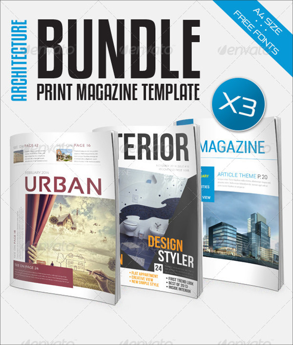 FREE 20+ Architecture Magazines in PSD Vector EPS InDesign MS