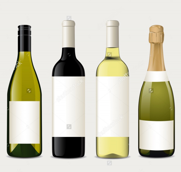 FREE 19+ Wine Bottle Vectors in Vector EPS AI