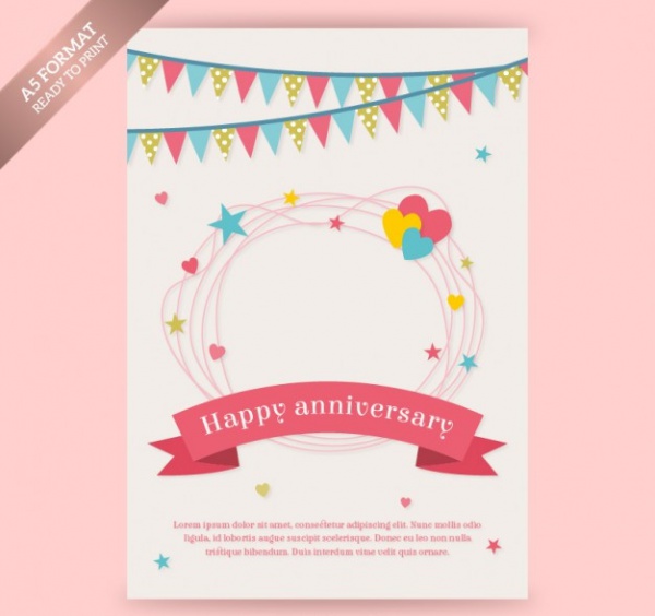 FREE 18+ Anniversary Cards in PSD AI Vector EPS
