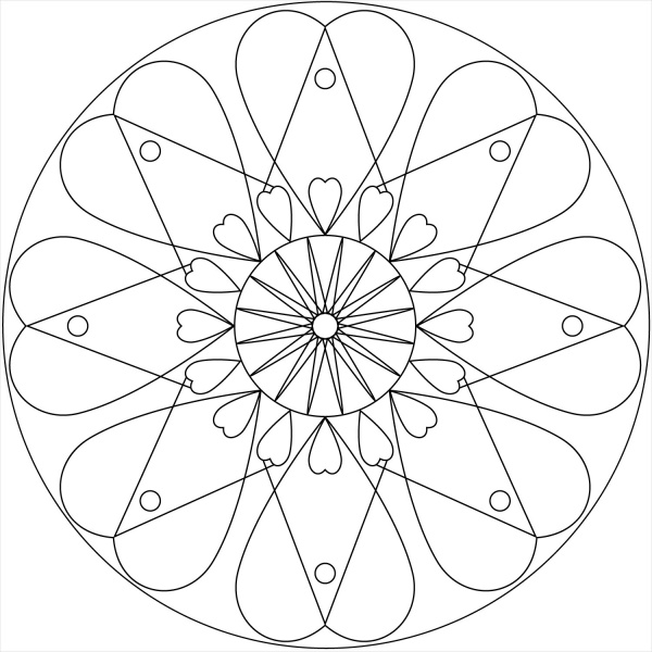 FREE 15+ Mandala Coloring Pages in AI