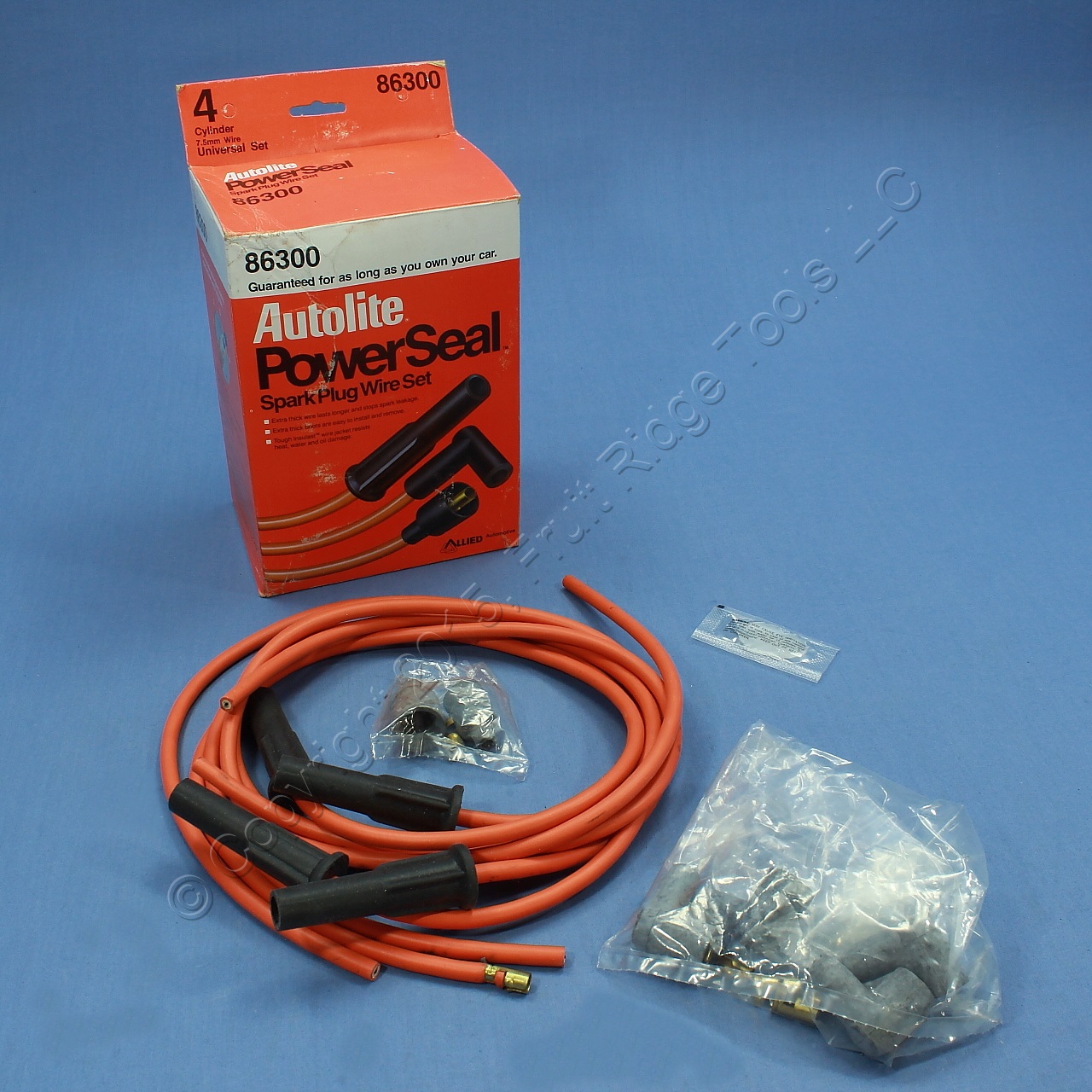 Autolite 86300 Spark Plug Wire Set 4 Cylinder Universal Cut to Length