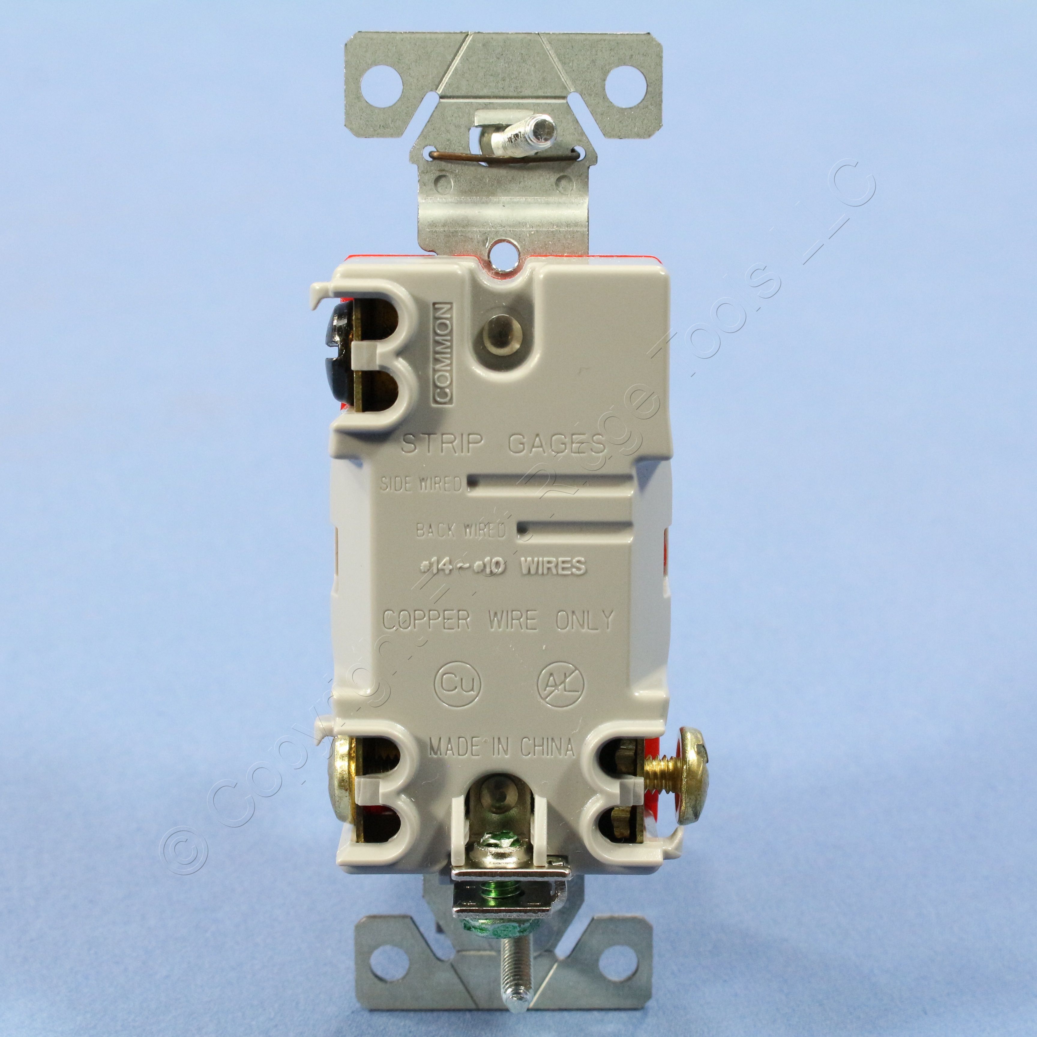 Cooper White INDUSTRIAL Grade 3Way Toggle Wall Light Switch 20A 1223W