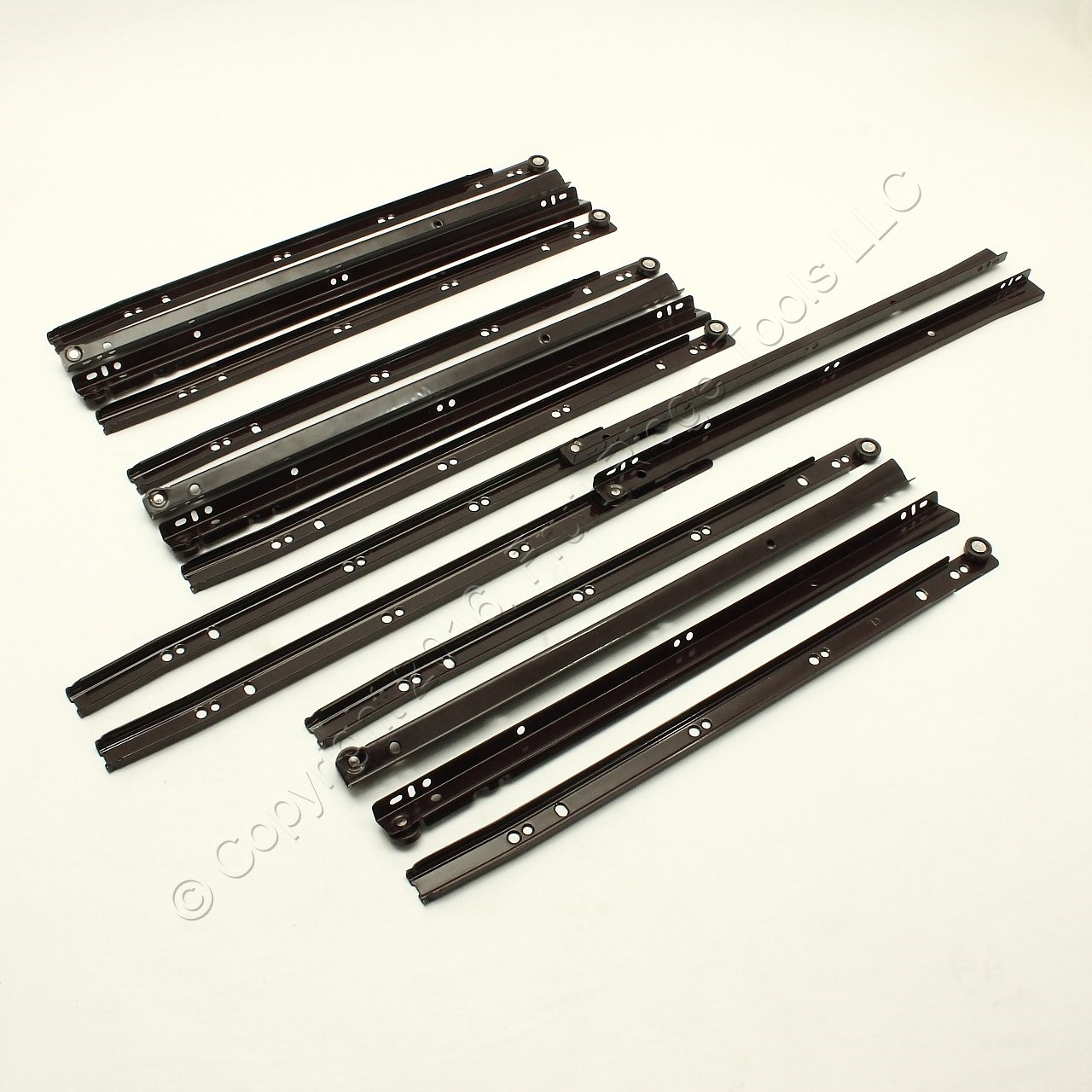 4 PAIR 18" Side Mount 80lb Capacity 3/4 Extension Kitchen