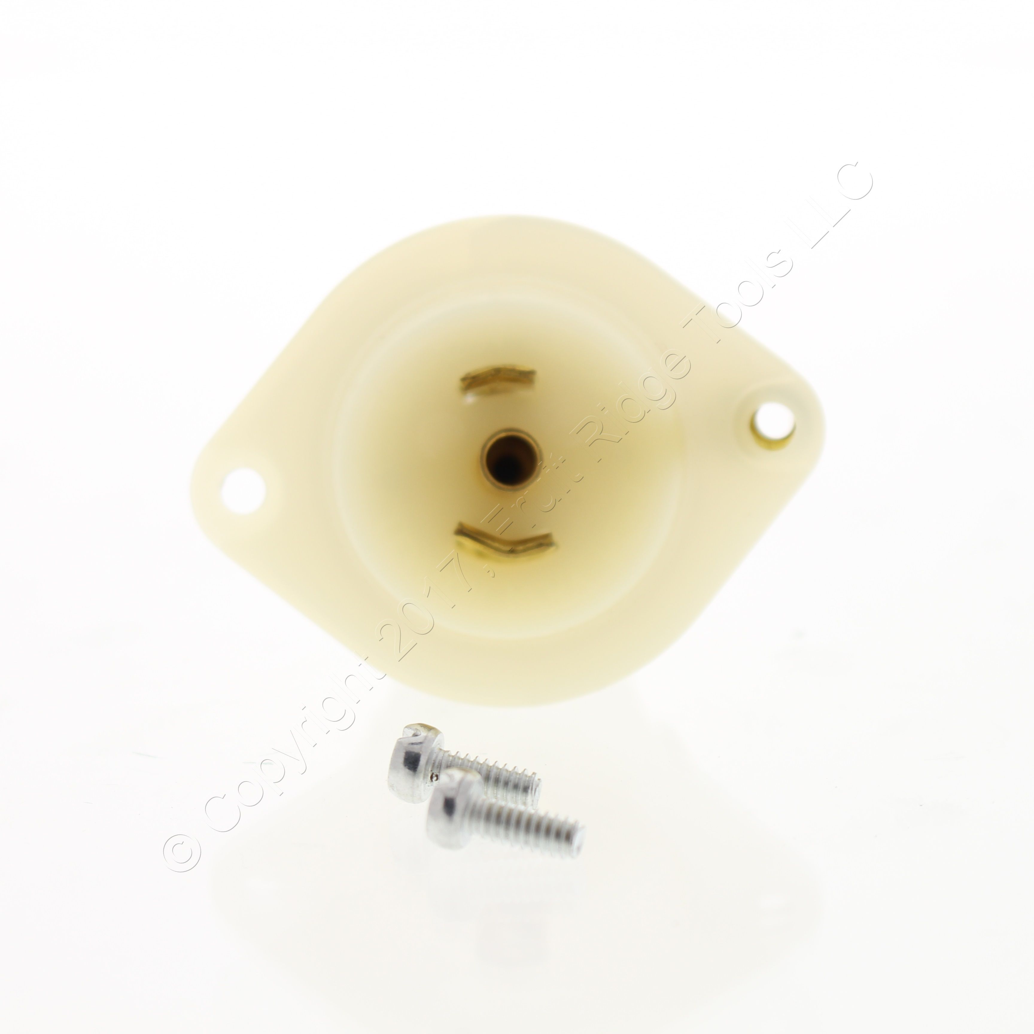 Leviton Midget Locking Flanged Inlet Twist Lock Plug NEMA ML2P 15A 125V
