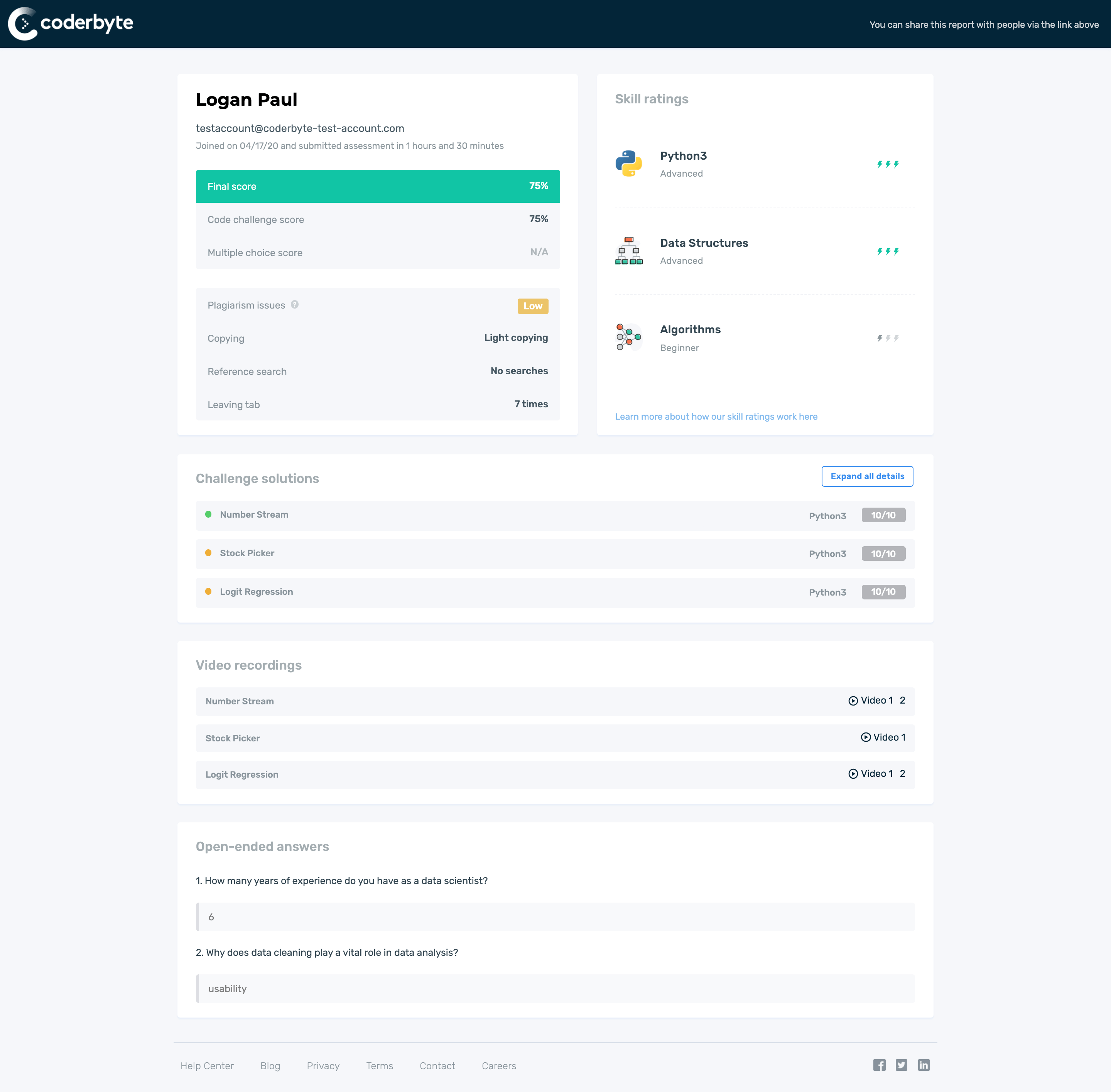 Coderbyte for Employers Reviews 2021 Details, Pricing