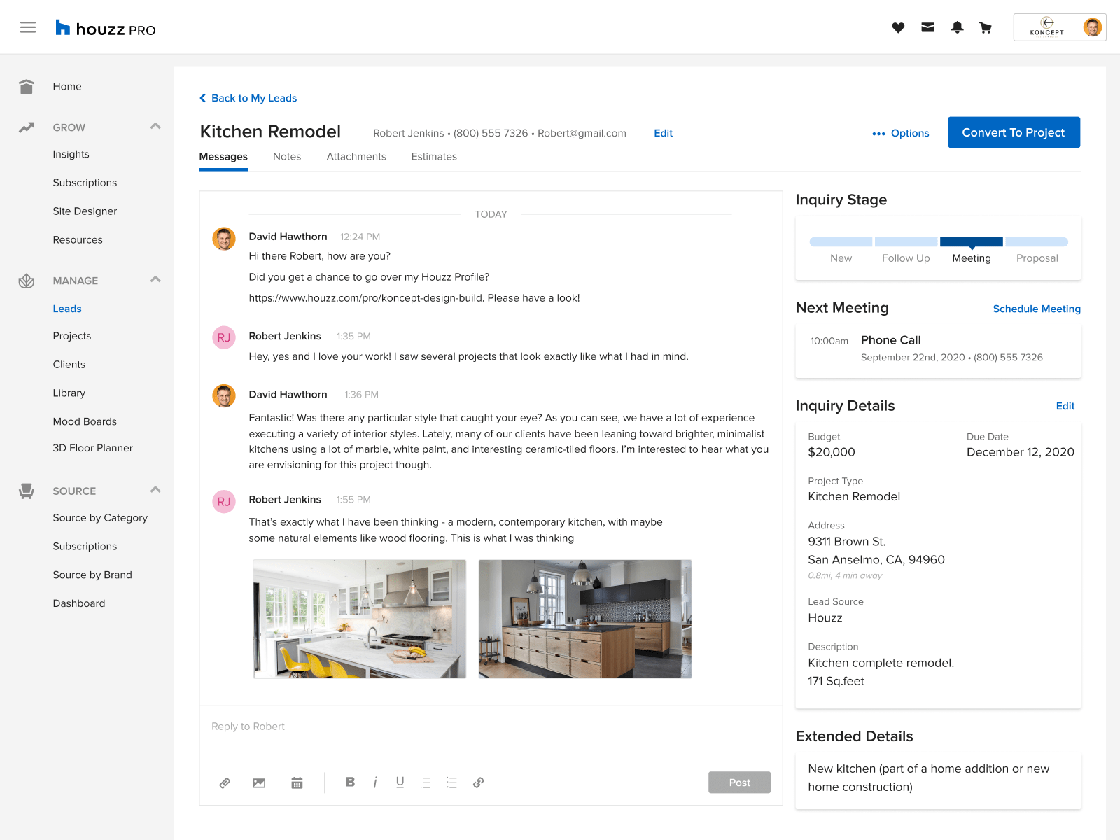 Houzz Pro Reviews 2024 Details, Pricing, & Features G2