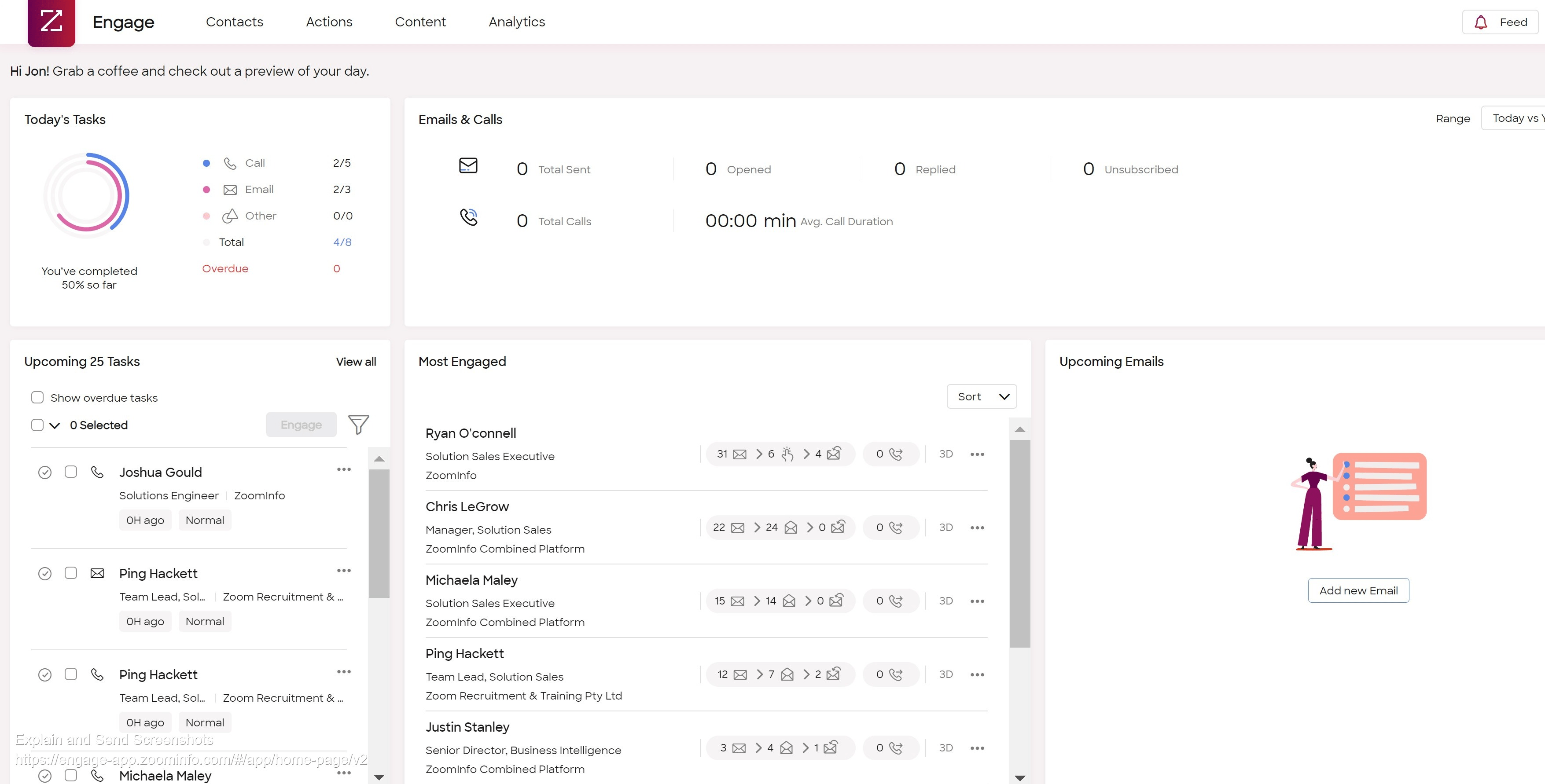 ZoomInfo Engage Reviews 190+ User Reviews and Ratings in 2021 G2